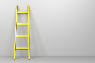 Image showing Yellow ladder