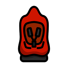 Image showing Baby Car Seat Icon