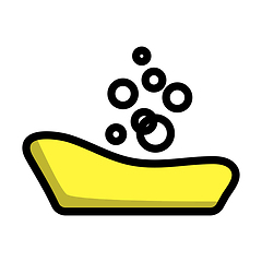 Image showing Baby Bathtub Icon