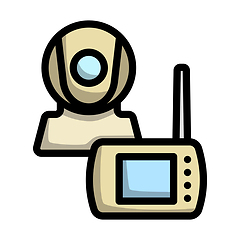 Image showing Baby Monitor Icon