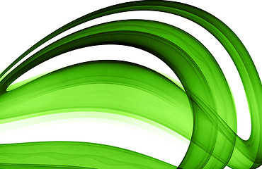 Image showing green abstract formation