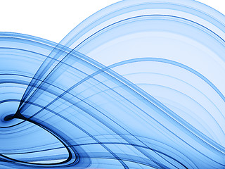 Image showing blue abstract background