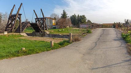 Image showing Arles Van Gogh Bridge