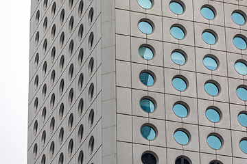 Image showing Round Windows Building