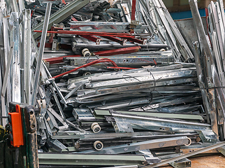 Image showing Scrap Metal Bunch