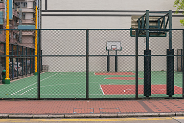 Image showing Basketball Court