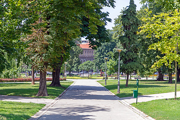 Image showing Manjez Park Belgrade