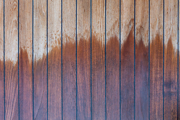 Image showing Wet Wooden Floor