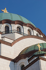 Image showing Saint Sava Temple Detail