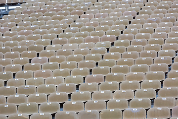Image showing Empty Spectator Seats