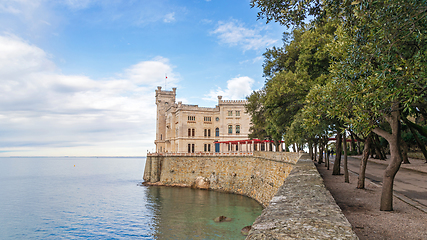 Image showing Miramare Castle Fort