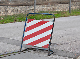 Image showing Square Caution Sign