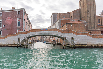 Image showing Pedestrian Bridge Venice