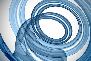 Image showing blue abstract backgound