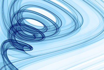 Image showing blue abstract background