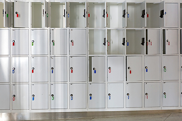 Image showing Locker Room