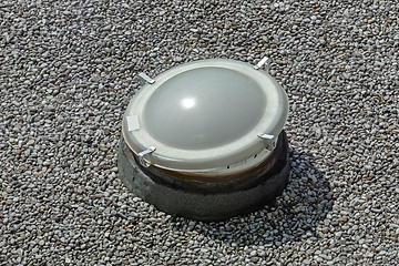 Image showing WIndow Skylight Gravel Roof