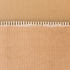 Image showing Abstract corrugated background square format