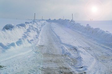 Image showing winter landscape