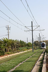 Image showing light train