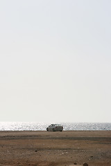 Image showing lonely car