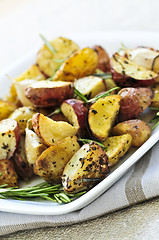 Image showing Roasted potatoes