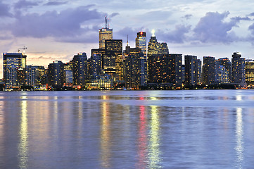 Image showing Toronto skyline