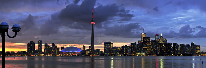Image showing Toronto skyline