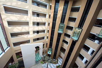 Image showing interior of a modern hotel resort