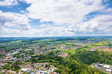 Image showing panoramic view at Rottweil Germany