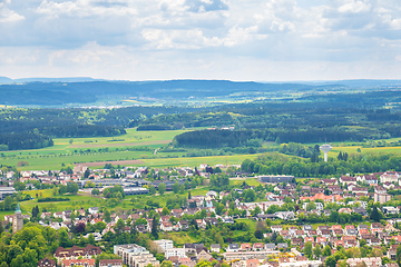 Image showing panoramic view at Rottweil Germany