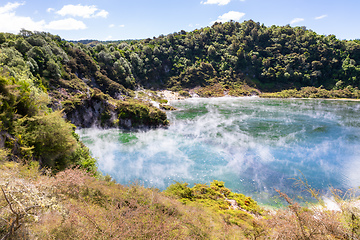 Image showing volcanic activities at waimangu