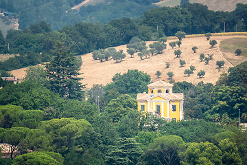 Image showing lonely house at Marche Italy