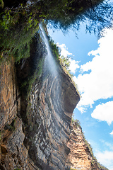 Image showing waterfall at the Blue Mountains Australia