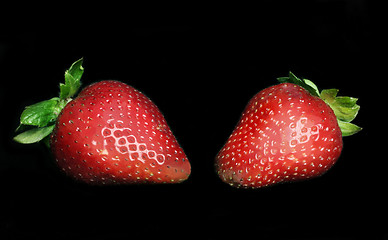 Image showing Succulent Strawberries