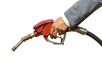 Image showing Gas fuel pump