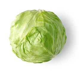 Image showing fresh raw cabbage