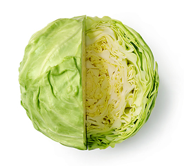 Image showing fresh raw cabbage