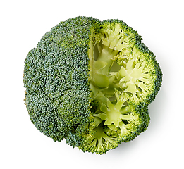 Image showing fresh raw brocolli