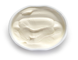 Image showing fresh cream cheese