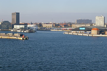 Image showing The harbor in Copenhagen