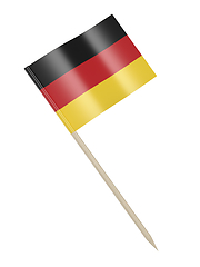 Image showing German flag toothpick