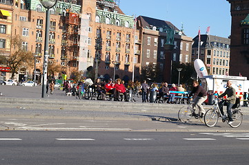 Image showing Rådhusplassen in Copenhagen