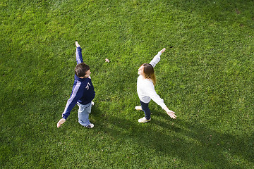 Image showing young couple outdoor