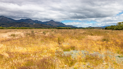 Image showing Mararoa landscape scenery in south New Zealand