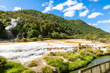 Image showing volcanic activities at waimangu