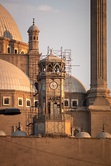 Image showing The Mosque of Muhammad Ali in Cairo Egypt at sunset