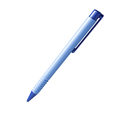 Image showing ballpoint pen blue