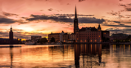 Image showing Stockolm Old Town Skyline