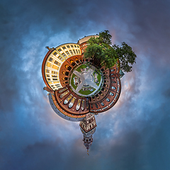 Image showing Riga Dome cathedral inner courtyard